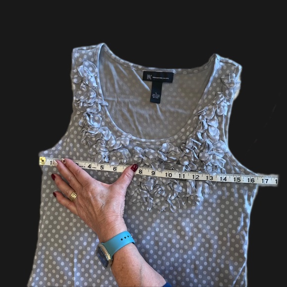 INC Sleeveless Ruffled Top - Picture 5 of 5